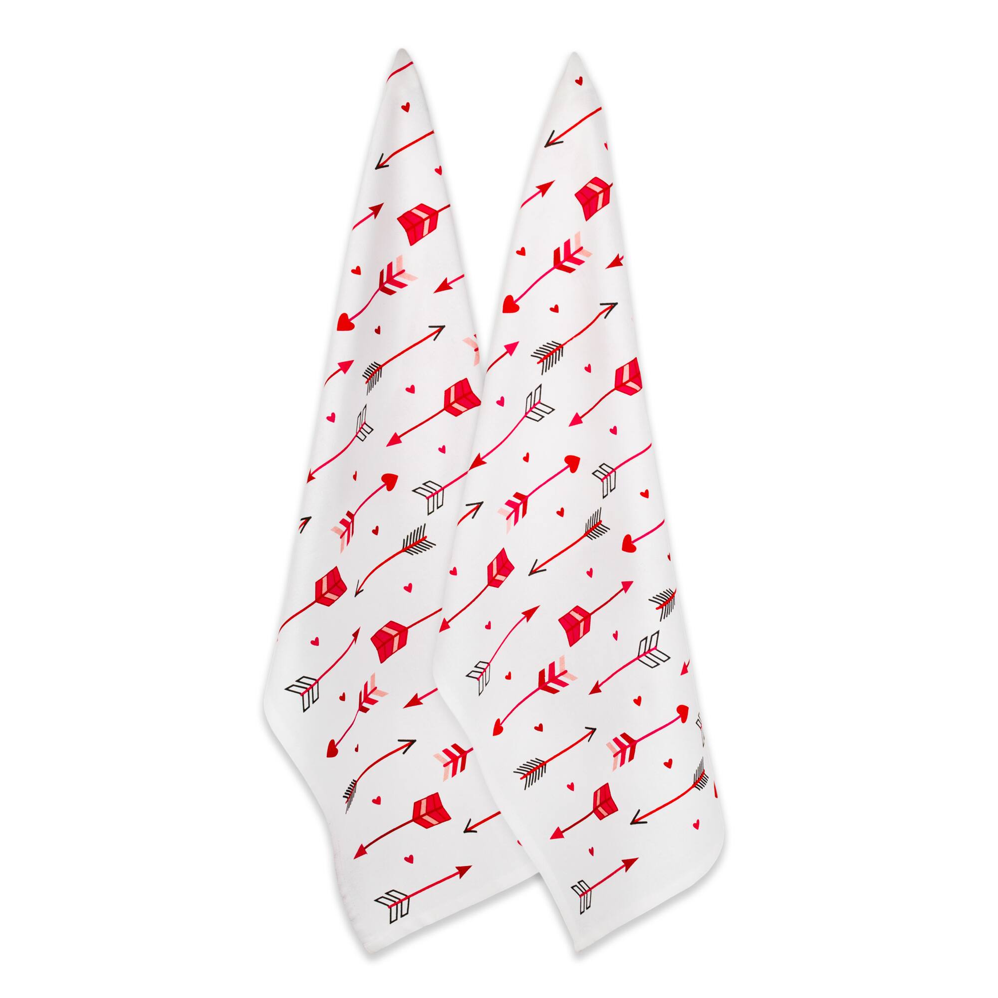 DII® Arrow Collage Printed Dishtowels, 2ct.